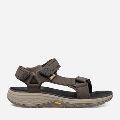 Teva Strata Universal - Men's Teva Sandals - Coffee | India (IDOR92134)